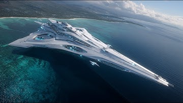 Spaceships at sea   -4K