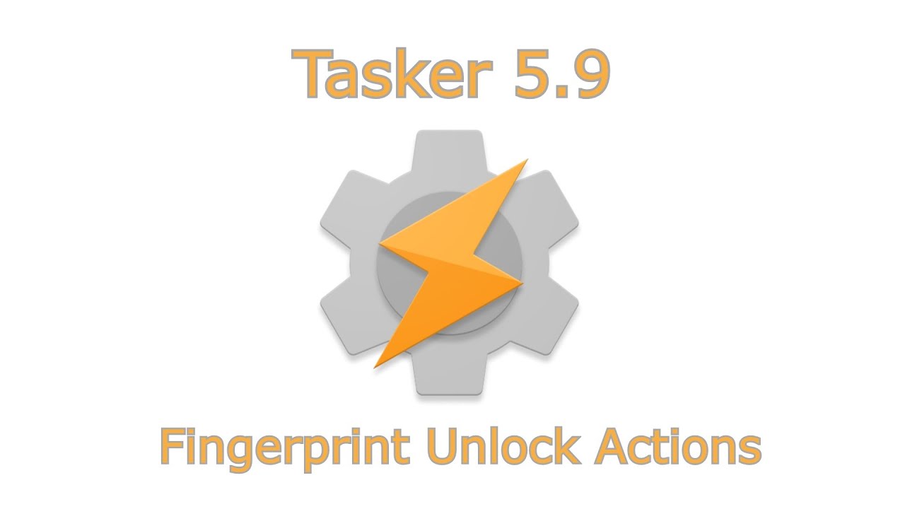Smitsom bønner udtale Tasker - Fingerprint Unlock Actions - YouTube