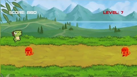 Endless Runner Desktop Game Using C++ SFML