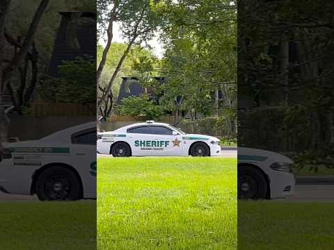 Miami Dade Sheriff Dodge Charger #miami #police #sheriff #cops #random #reels #florida #cars