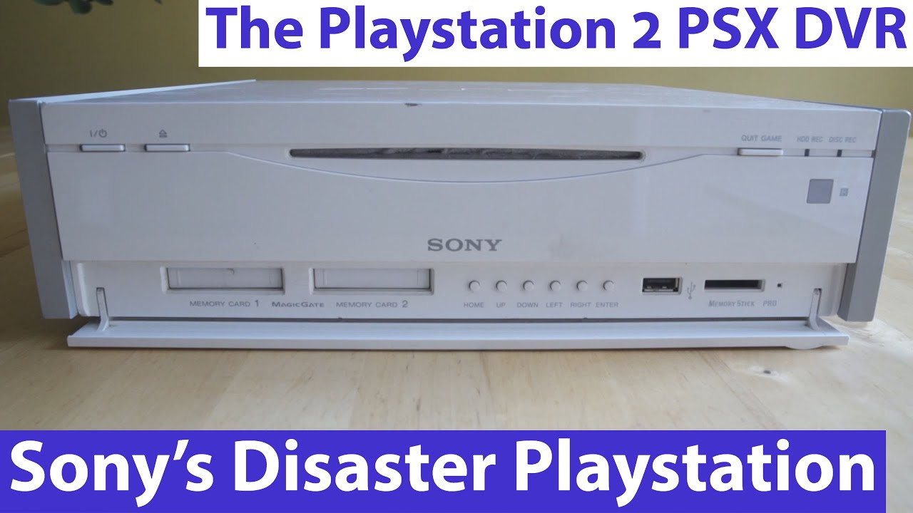 The Playstation 2 PSX DVR - Sony's Playstation Based Blunder! - YouTube