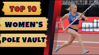 Top 10 || Highest Women’s Pole Vault World Records || #polevault