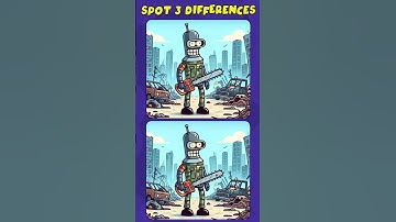 Spot the differences: Can You Beat All 3 !? (A Bit Tricky) #short #findthedifference