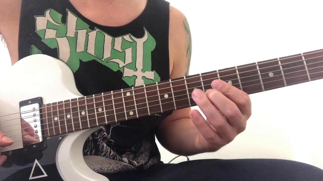 Ghost Guitar Lesson Witch Image (W/Tab) YouTube
