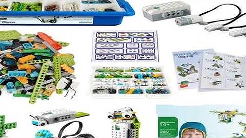 NEW 280PCS Parts WeDo 2.0 Robotics Construction Core Set Building Blocks Compatible with 45300 Scrat