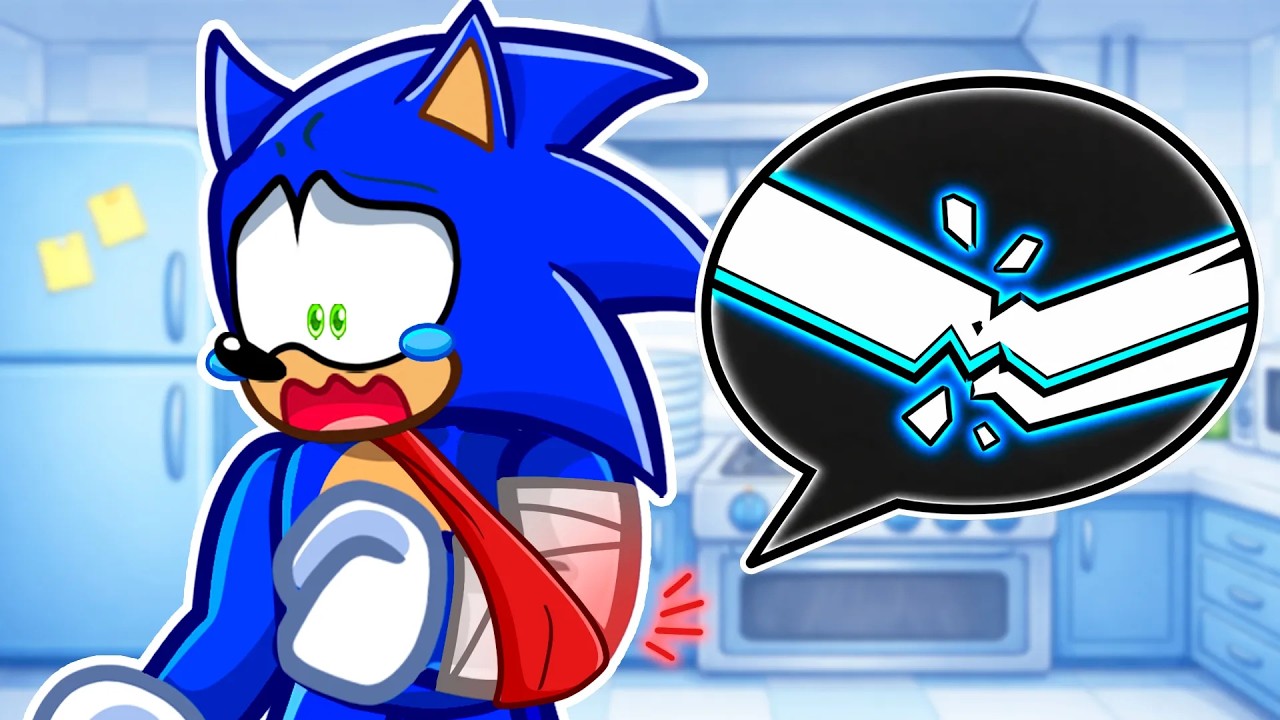Sonic Broke his ARM!
