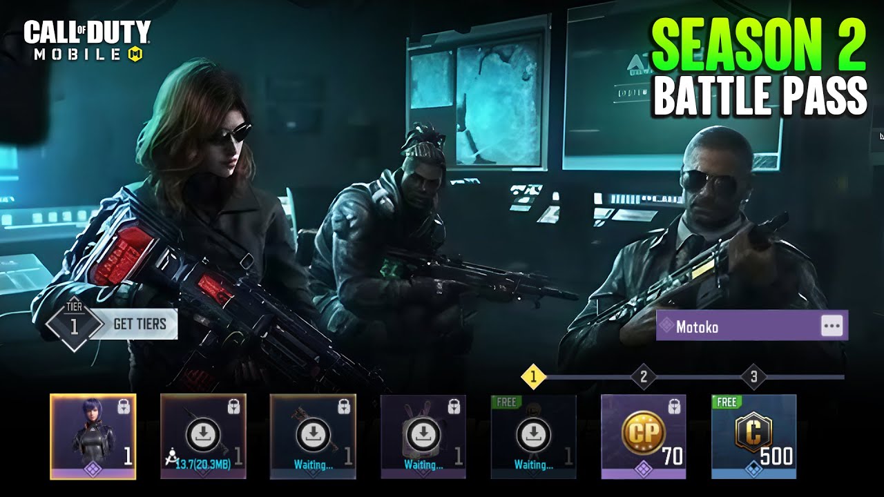 Season 2 Battle Pass Characters & Guns Leaks COD Mobile - CODM ...