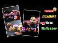 Virat Kohli Signature On Camera Wallpaper Kaise Lagaye | Ms Dhoni Signature Wallpaper Kaise Rakhen