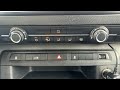 Comment activer et désactiver la recirculation d'air sur Peugeot Expert