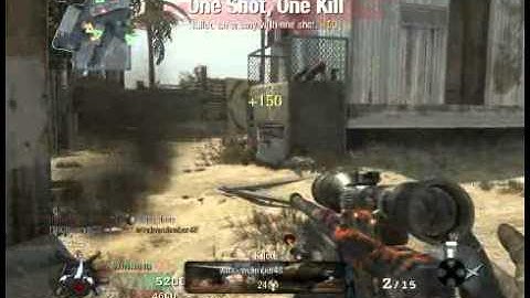 Black Ops New Quickscoping Gameplay Launch - seanr933