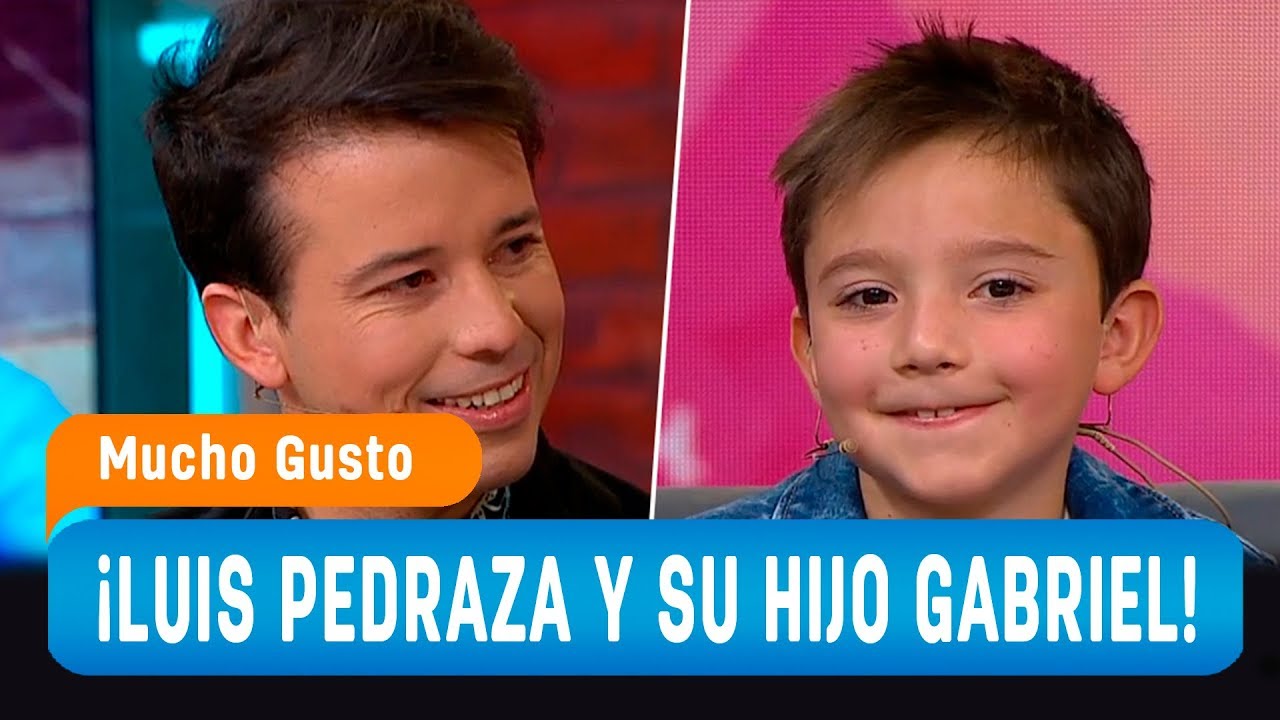 ¡Tremenda personalidad! Luis Pedraza presentó a su hijo Gabriel - Mucho Gusto 2019