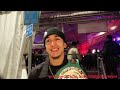 Post fight interview with omar trinidad after stopping joey perez trinidadperez