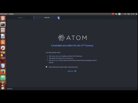 วีดีโอ: Atom พร้อมใช้งานสำหรับ Linux หรือไม่
