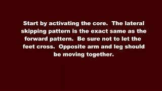 Lateral Skips