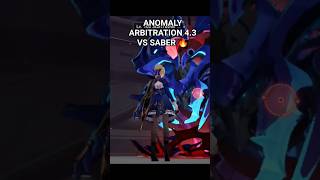 Anomaly Arbitration 43 Vs Saber 