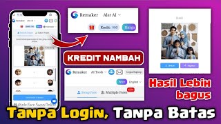 RAHASIA⁉️ 2 Cara Gratis Menggunakan Remaker Ai Secara Unlimited Tanpa Batas Terbaru screenshot 5