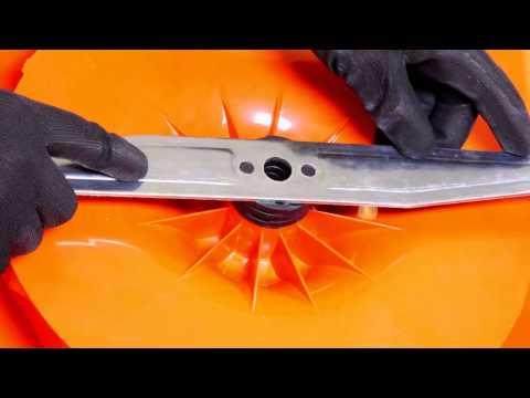 How to change the grass cutting height on a Flymo Turbo Lite 330 & Turbo 400