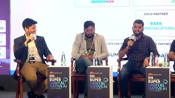 Panel Discussion Generative AI and the Future of Visual Intelligence at the #Super40DigitalNative