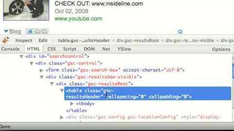 Applying custom styles to the Google AJAX API Search Control
