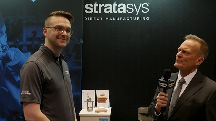 Interview with Lewis Simms of Stratasys at FABTECH...