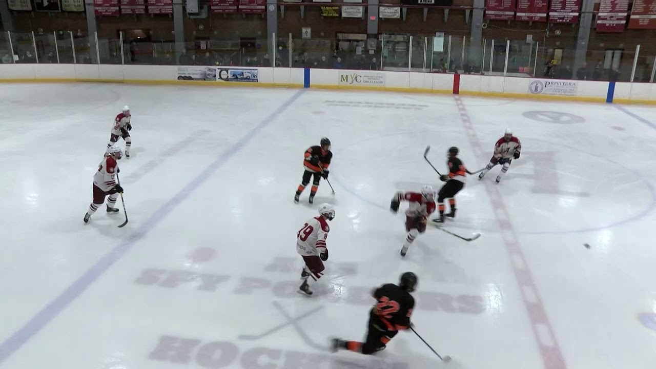 Arlington High School Boys Hockey vs Woburn January 4, 2019 YouTube