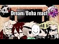 Dream and BNHA/MHA pro heroes and students react to {Among Us} part 14