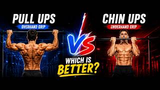 Pull ups vs Chin ups: Huge Differences!!