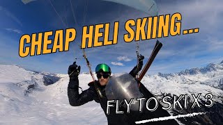 Poor man's heli skiing