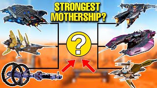 ALL MOTHERSHIPS DAMAGE COMPARISON! || BEST MOTHERSHIP TOURNAMENT! || WAR ROBOTS WR ||