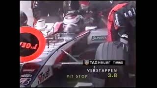 2003 F1 Canadian GP - Jos Verstappen 2nd pit stop