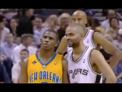 Tony Parker Exposes Chris Paul's Overrated Defense (Incomplete) - 2008 ...