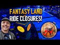 3 Fantasyland rides closing + Jazz Kitchen and more | Disneyland Construction 05-03-2023