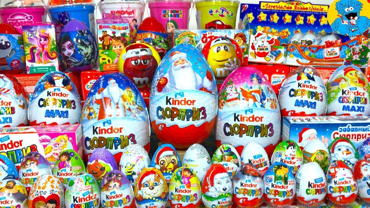 Мега Обзор Коллекции Яиц С Сюрпризом из разных серий.Super Mega Unboxing Surprise Eggs
