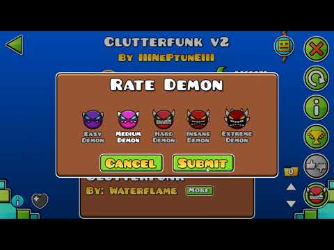 Geometry Dash - Clutterfunk V2 Week 1 Saturday (100%) [60 FPS]