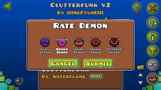 Geometry Dash - Clutterfunk V2 Week 1 Saturday (100%) [60 FPS]