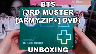 UNBOXING | BTS - 3rd Muster [ARMY.ZIP+] DVD