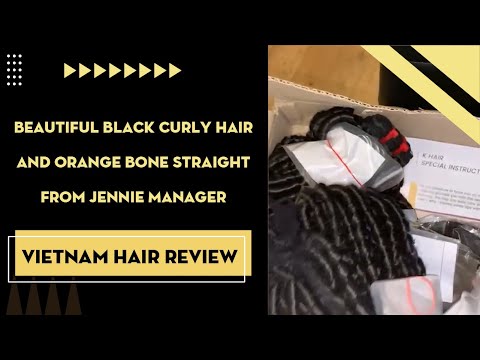 Video Beautiful Black Curly Hair And Orange Bone Straight From Jennie Manager 56