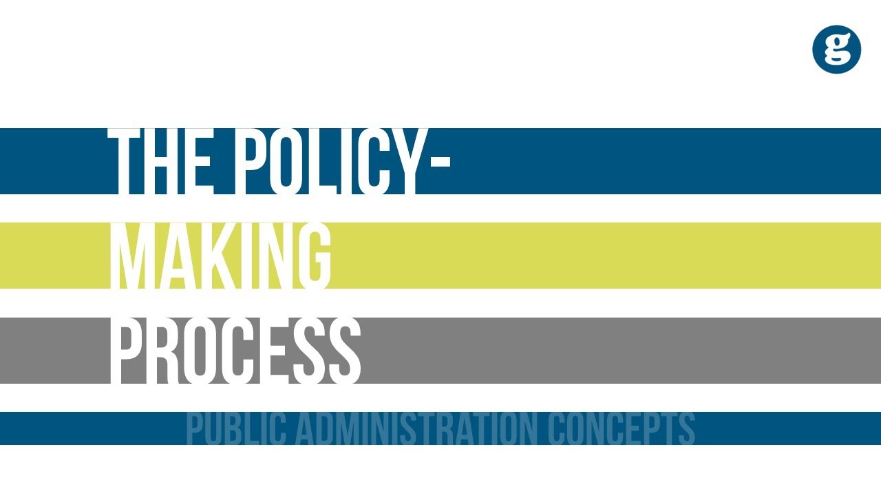 The Policy Making Process YouTube