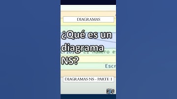 Diagrama NS - Parte 1 | ¿Qué es el Diagrama NS?