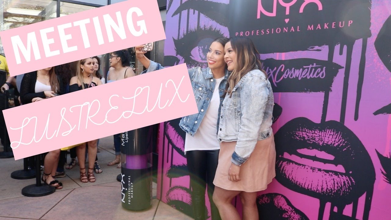 MEETING LUSTRELUX NYX 100th Store Grand Opening