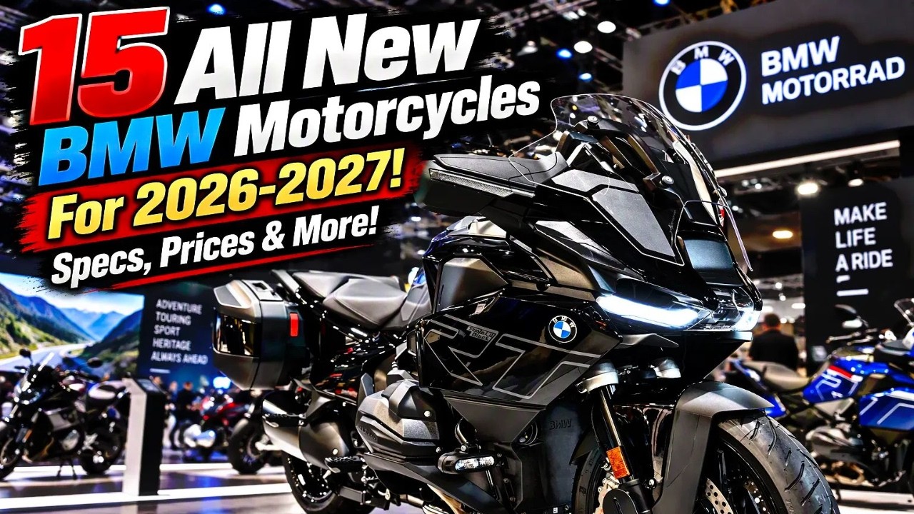 15 Νέες Μοτοσικλέτες BMW για το 2026-2027! Προδιαγραφές, Τιμές & Περισσότερα! – Video