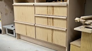 Making Drawer Fronts - Building The Miter Saw Station Part 8