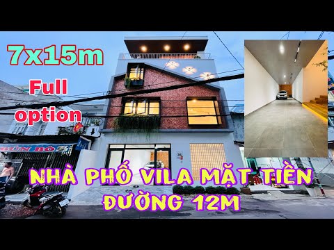 Video Bán nhà gò vấp| Nhà phố vila mặt tiền đường thông 12m... - youtube