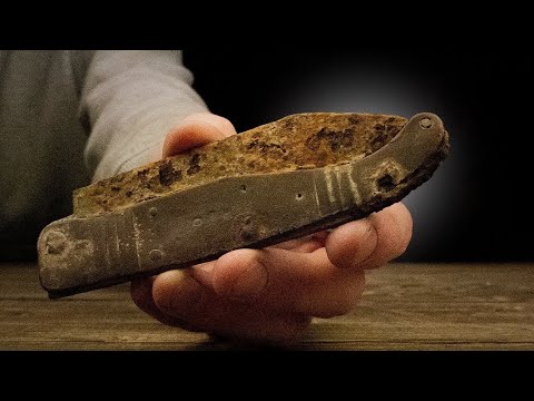 Restoration of Antique Pocket Knife ! 40 min of Amazing Restoration Techniques