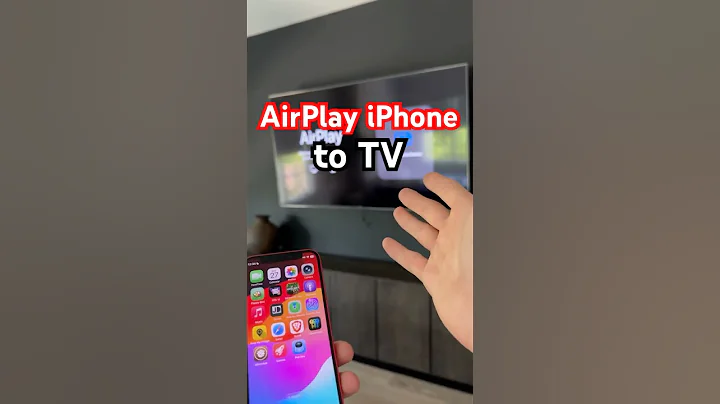 How to AirPlay iPhone to TV!