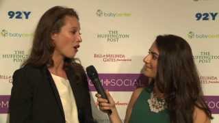 Christy Turlington Burns Mom Social
