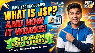 MCS 220 || What is JSP Architecture & Working Explained || #JSP #MCS220 #ignou