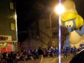 Smurf balloon at Schenectady Holiday Parade Nov. 19, 2011