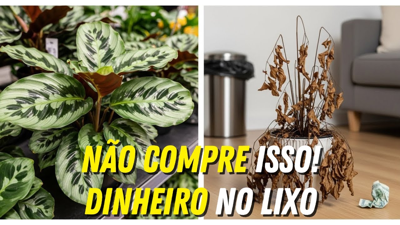NÃO COMPRE! 7 Plantas que são DINHEIRO JOGADO FORA (Morrem Fácil)