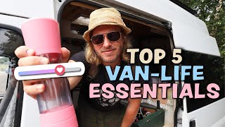 TOP 5  Essential Van Life & Campervan Accessories